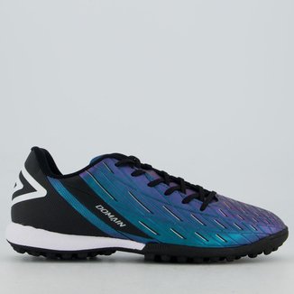 Chuteira Umbro Domain Society Azul