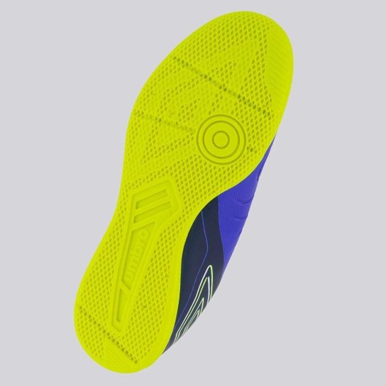 Chuteira Umbro Fifyt VI League Futsal Azul e Verde
