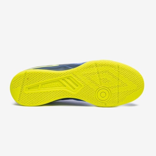 Chuteira Umbro Fifyt VI League Futsal Azul e Verde