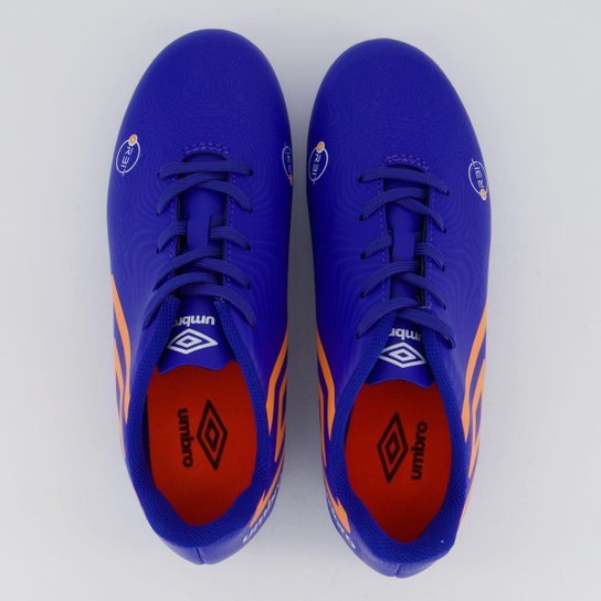 Chuteira Umbro Orbit Campo Juvenil Azul
