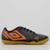 Chuteira Umbro Orbit Futsal Juvenil Preta e Laranja - Preto
