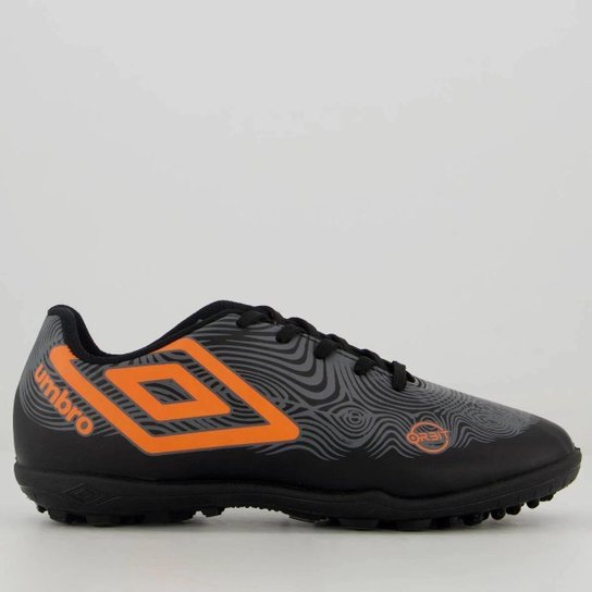 CHUTEIRA UMBRO ORBIT SOCIETY 1294654 CINZA LARANJA MASCULINO
