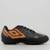 Chuteira Umbro Orbit Society Juvenil Preta e Laranja - Preto