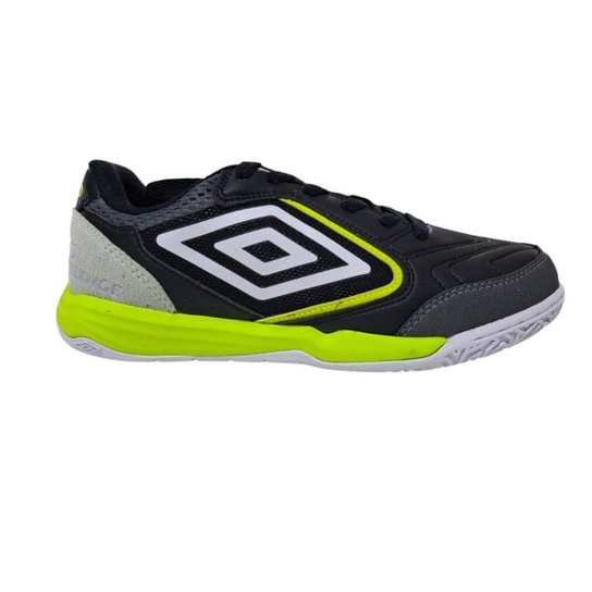 Chuteira Umbro Pro Challenge Uptake Preto-Verde-Branco