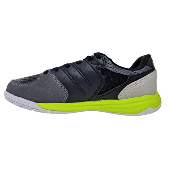 Chuteira Umbro Pro Challenge Uptake Preto-Verde-Branco