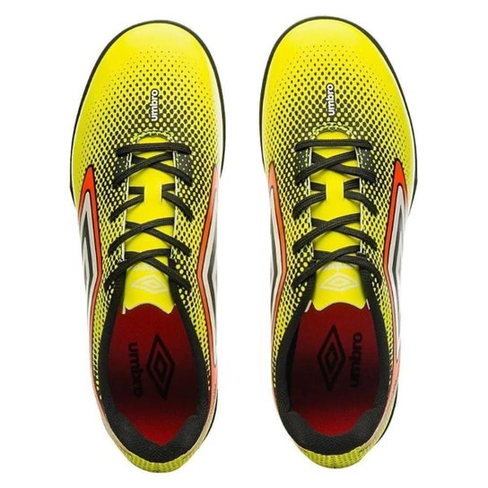 CHUTEIRA UMBRO SOCIETY CANNON-LIMA/LARANJA/PRETO