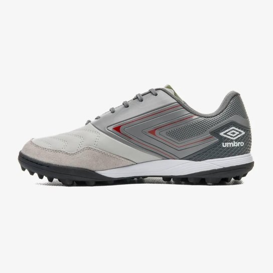 CHUTEIRA UMBRO SOCIETY PRO 5 BUMP CLUB CINZA E GRAFITE 38