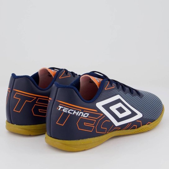 Chuteira Umbro Techno Futsal Juvenil Marinho