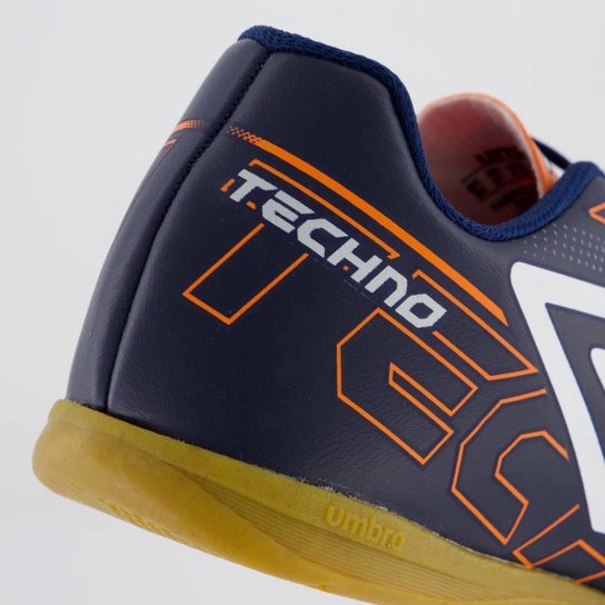 Chuteira Umbro Techno Futsal Juvenil Marinho