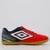 Chuteira Umbro Techno II Futsal - Vermelho