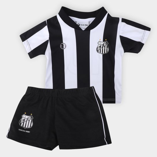 Conjunto Santos Sublimado c/ 2 peças Infantil