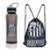 Garrafa 650 Ml Mochila Tipo Saco - Santos - Preto