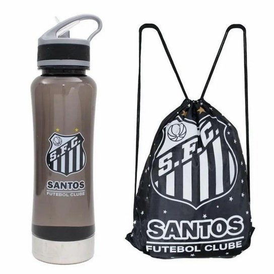 Garrafa 650 Ml Mochila Tipo Saco - Santos