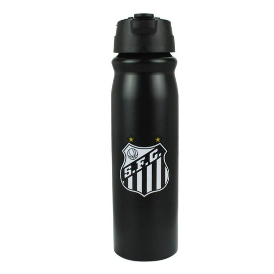 Garrafa Alumínio Canudo 650ml - Santos