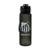 Garrafa De Plástico Fosco 600ml - Santos - Preto