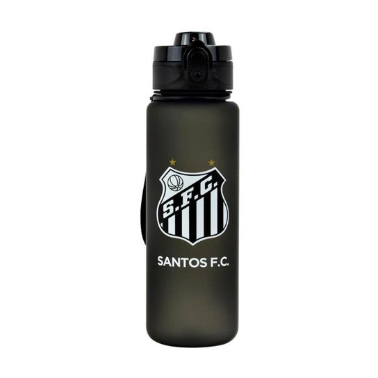 Garrafa De Plástico Fosco 600ml - Santos