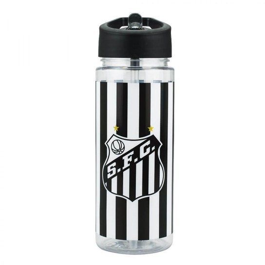 Garrafa Plástico 450ml Com Mochila Tipo Saco - Santos