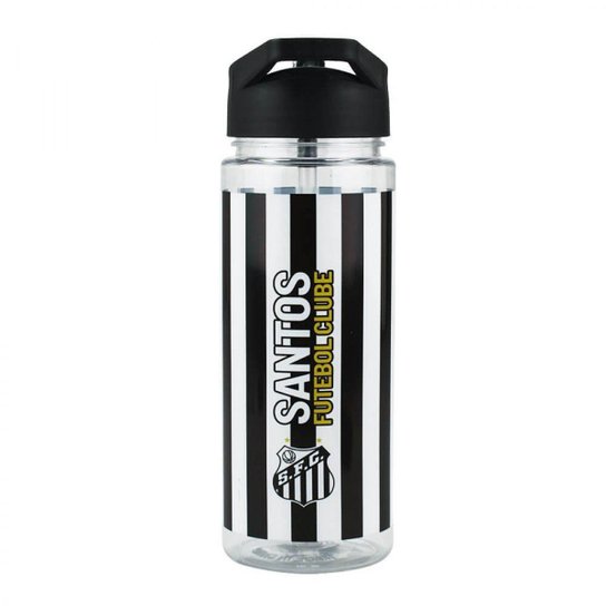 Garrafa Plástico 450ml Com Mochila Tipo Saco - Santos