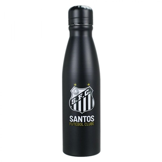 Garrafa Redonda Alumínio 600ml - Santos