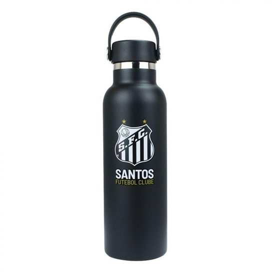 Garrafa Térmica Alça Rosqueável 500ml - Santos