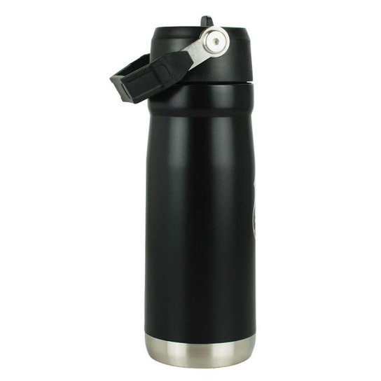 Garrafa Térmica Inox Alça Canudo Bico 650ml - Santos