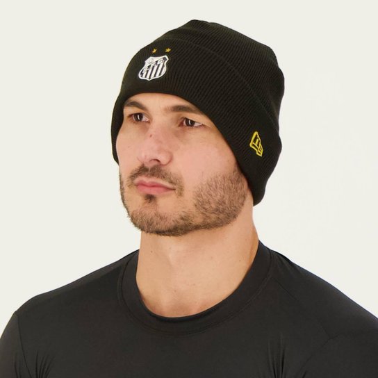 Gorro New Era Santos I Preto