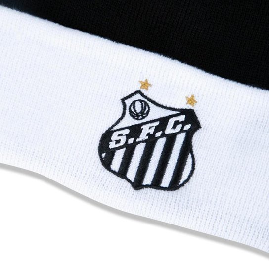 Gorro Santos Futebol Preto New Era