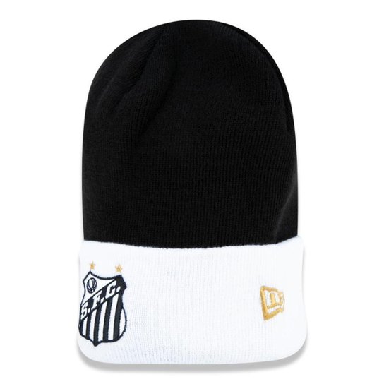 Gorro Santos Futebol Preto New Era
