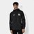 Jaqueta Corta Vento Santos 1912 Masculina - Preto+Off White