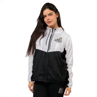 Jaqueta Corta Vento Santos Oficial Feminina