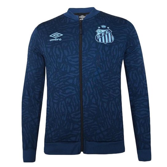 JAQUETA UMBRO SANTOS HINO 2024 MASCULINA MARINHO P