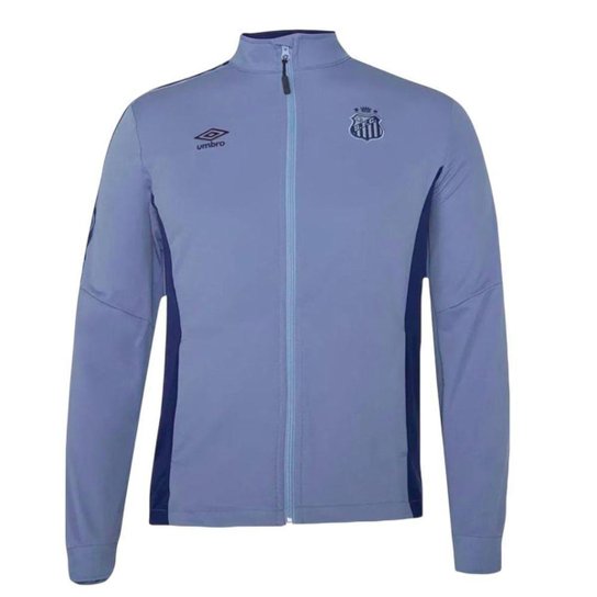 Jaqueta Umbro Santos Viagem 2024/25 Masculino - Azul P