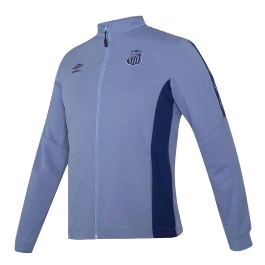 Jaqueta Umbro Santos Viagem 2024/25 Masculino - Azul P