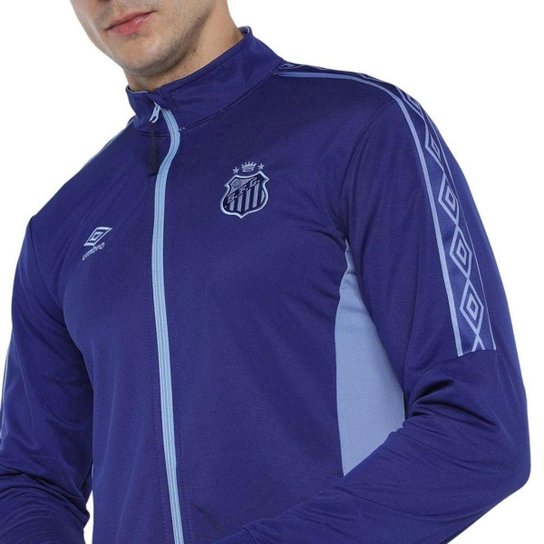 Jaqueta Umbro Santos Viagem 2024/25 Masculino - Marinho 4GG
