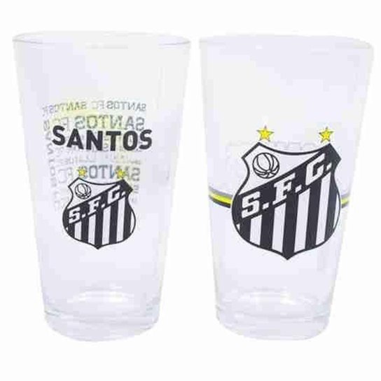 Jg 2 Copos De Vidro 475ml - Santos