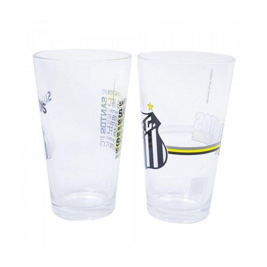 Jg 2 Copos De Vidro 475ml - Santos