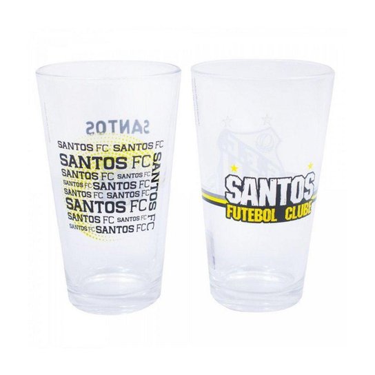 Jg 2 Copos De Vidro 475ml - Santos