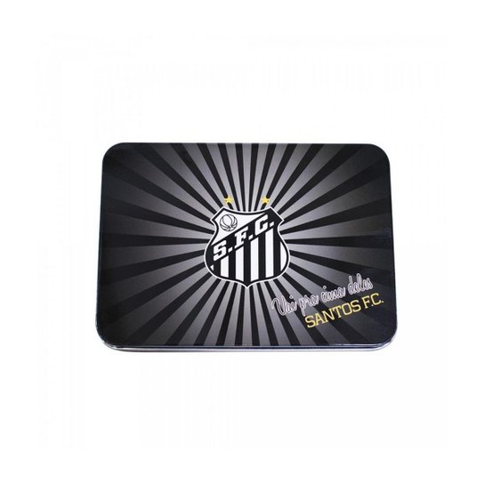 Kit 2 Baralhos + Lata Santos