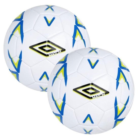 Kit 2 Bolas De Futsal Umbro Match - Branco 4