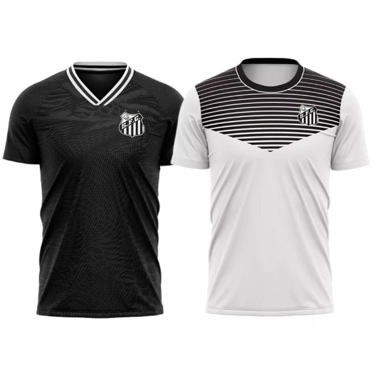 Kit 2 Camisas Santos Immersive + Ponto - Masculino