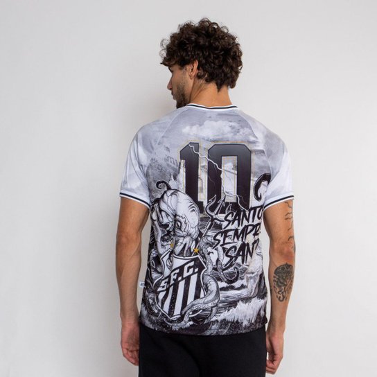 Kit 2 Camisetas Masculina Santos Surf Center