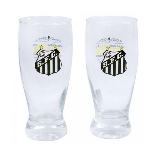Kit 2 Copos Lager 350ml Santos