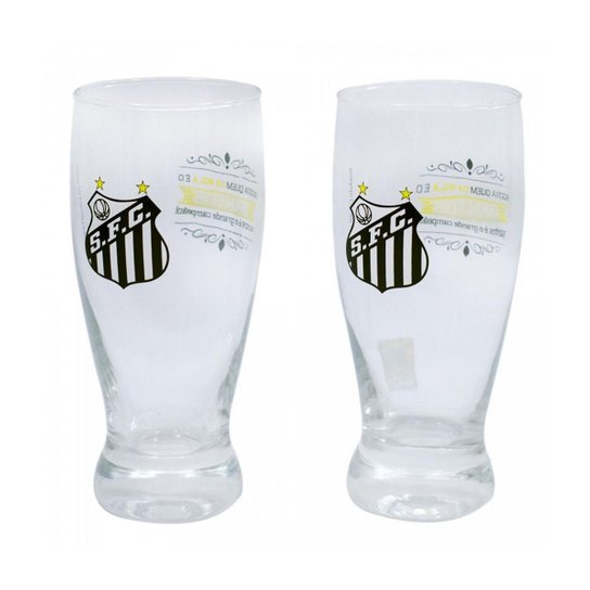 Kit 2 Copos Lager 350ml Santos