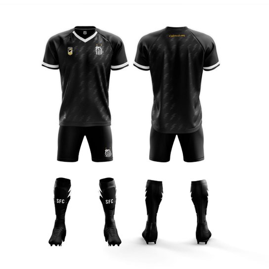 Kit A Fabrica de Raios Infantil Santos Futebol Clube