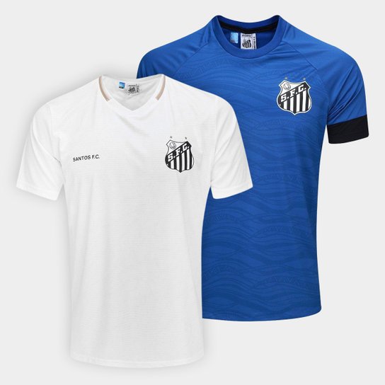 Kit Camisa Armadilha+Camisa Deslocar Santos Braziline Masculina
