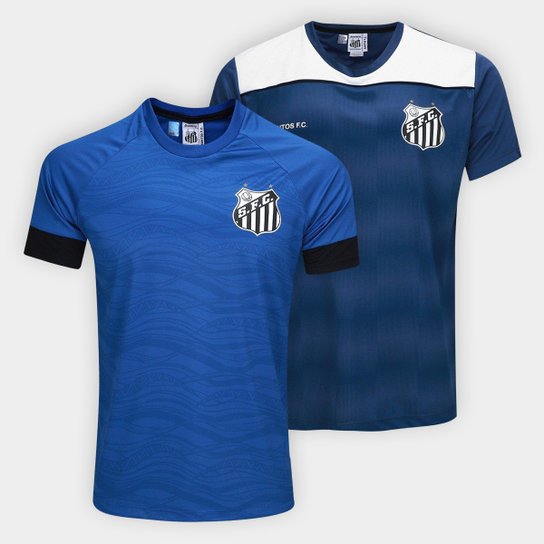 Kit Camisa Fulgor+Camisa Armadilha Santos Braziline Masculina