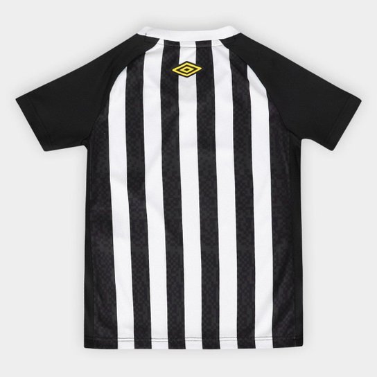 Kit Camisa Infantil Santos II 25/26 S/N Torcedor Umbro Masculina