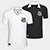 Kit Camisa Polo Santos Masculina - 2 Peças - Preto
