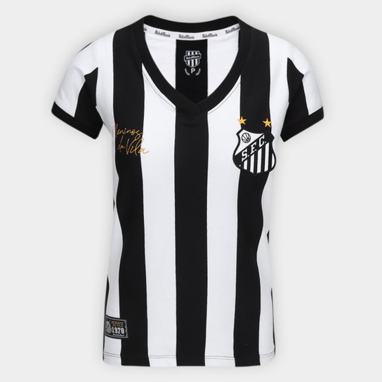 Kit Camisa Santos II 1978 RetrôMania Casal que Torce Junto