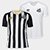 Kit Camisa Santos II 25/26 Torcedor Neymar N° 10 Umbro + Camisa Santos I 25/26 Replica Umbro Masculina - Preto+Branco